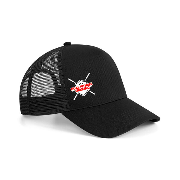 Dual Fitness Training - Microknit Snapback Trucker Cap Thumbnail